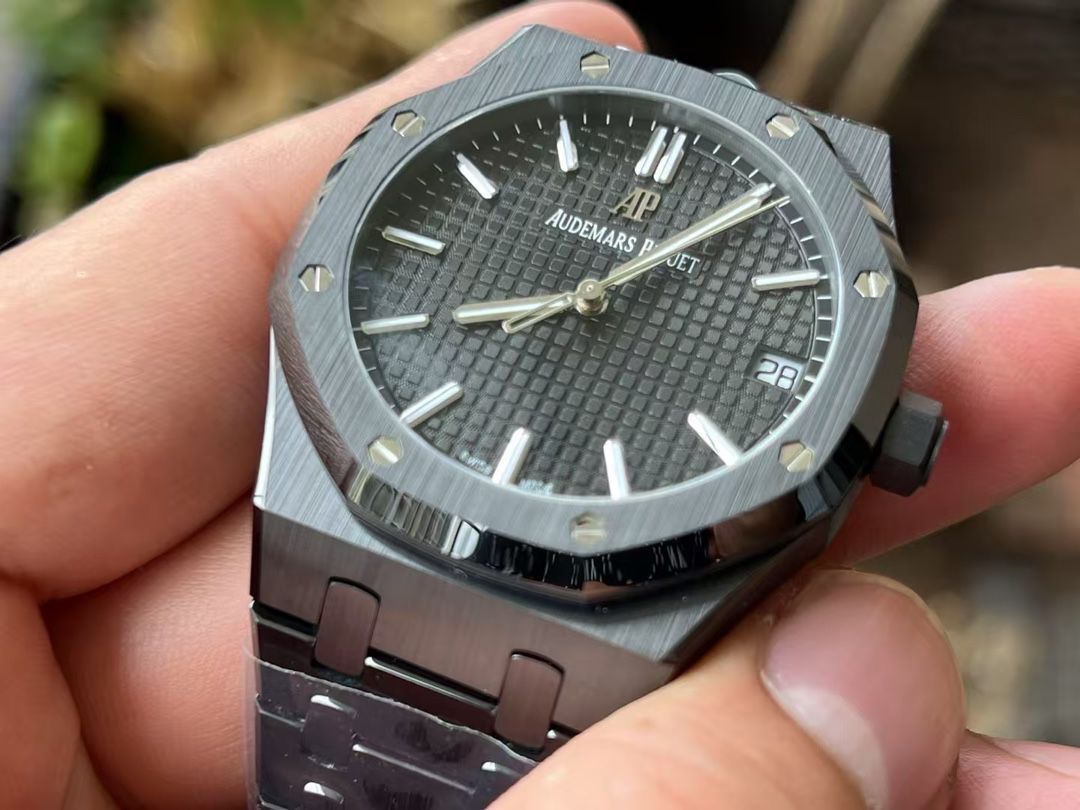 APS new product Audemars Piguetcal.4302 Customized movement 15500 100% ceramic style  watch newest  arrival  / AP322