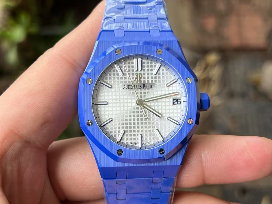 APS new product Audemars Piguetcal.4302 Customized movement 15500 100% ceramic style  watch newest  arrival  / AP322