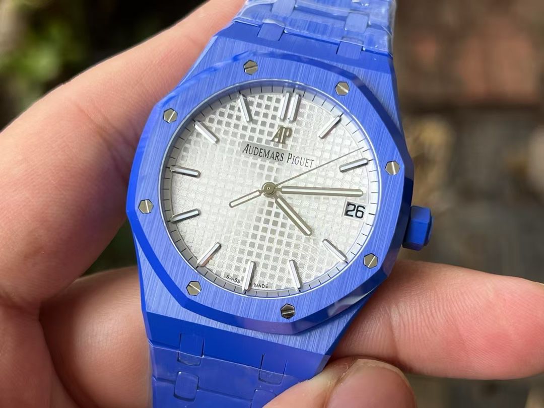 APS new product Audemars Piguetcal.4302 Customized movement 15500 100% ceramic style  watch newest  arrival  / AP322