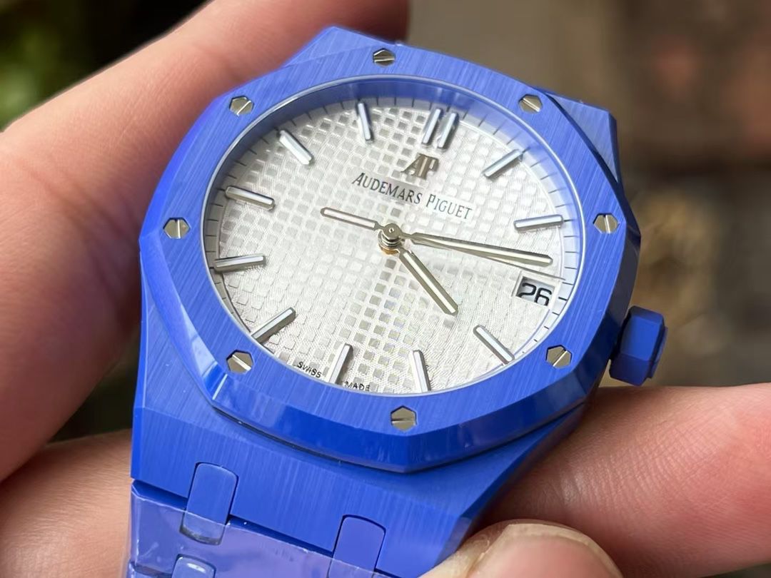 APS new product Audemars Piguetcal.4302 Customized movement 15500 100% ceramic style  watch newest  arrival  / AP322