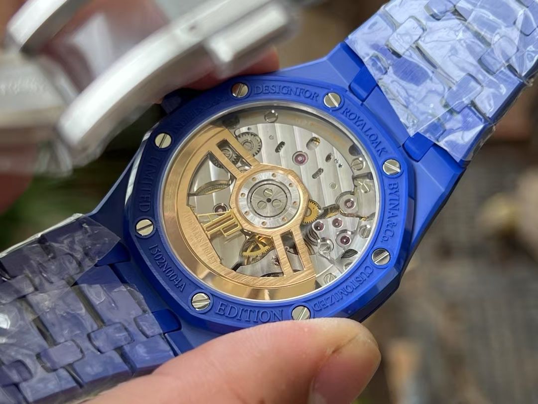 APS new product Audemars Piguetcal.4302 Customized movement 15500 100% ceramic style  watch newest  arrival  / AP322