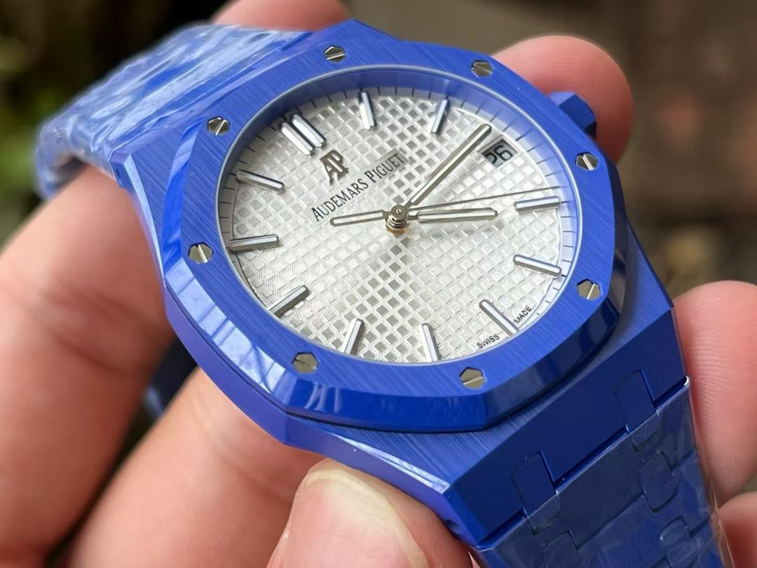 APS new product Audemars Piguetcal.4302 Customized movement 15500 100% ceramic style  watch newest  arrival  / AP322