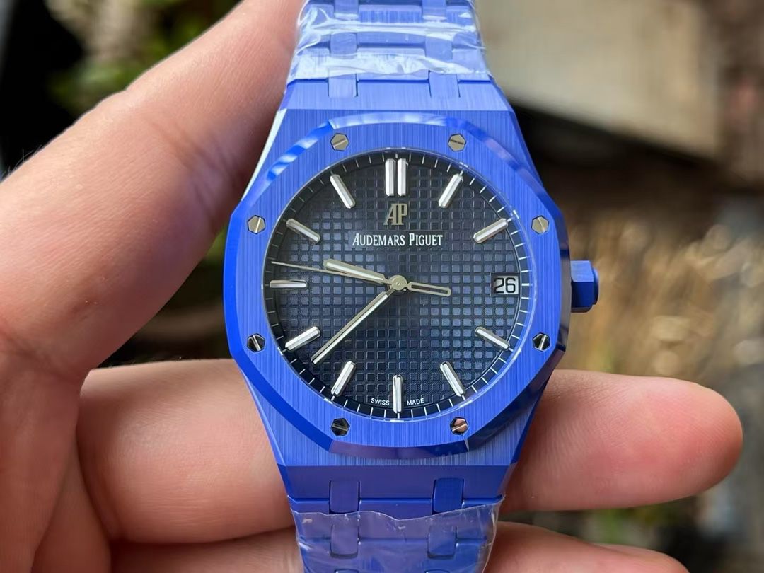 APS new product Audemars Piguetcal.4302 Customized movement 15500 100% ceramic style  watch newest  arrival  / AP322