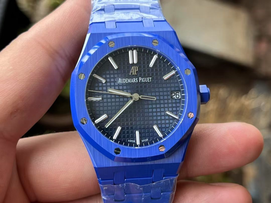 APS new product Audemars Piguetcal.4302 Customized movement 15500 100% ceramic style  watch newest  arrival  / AP322