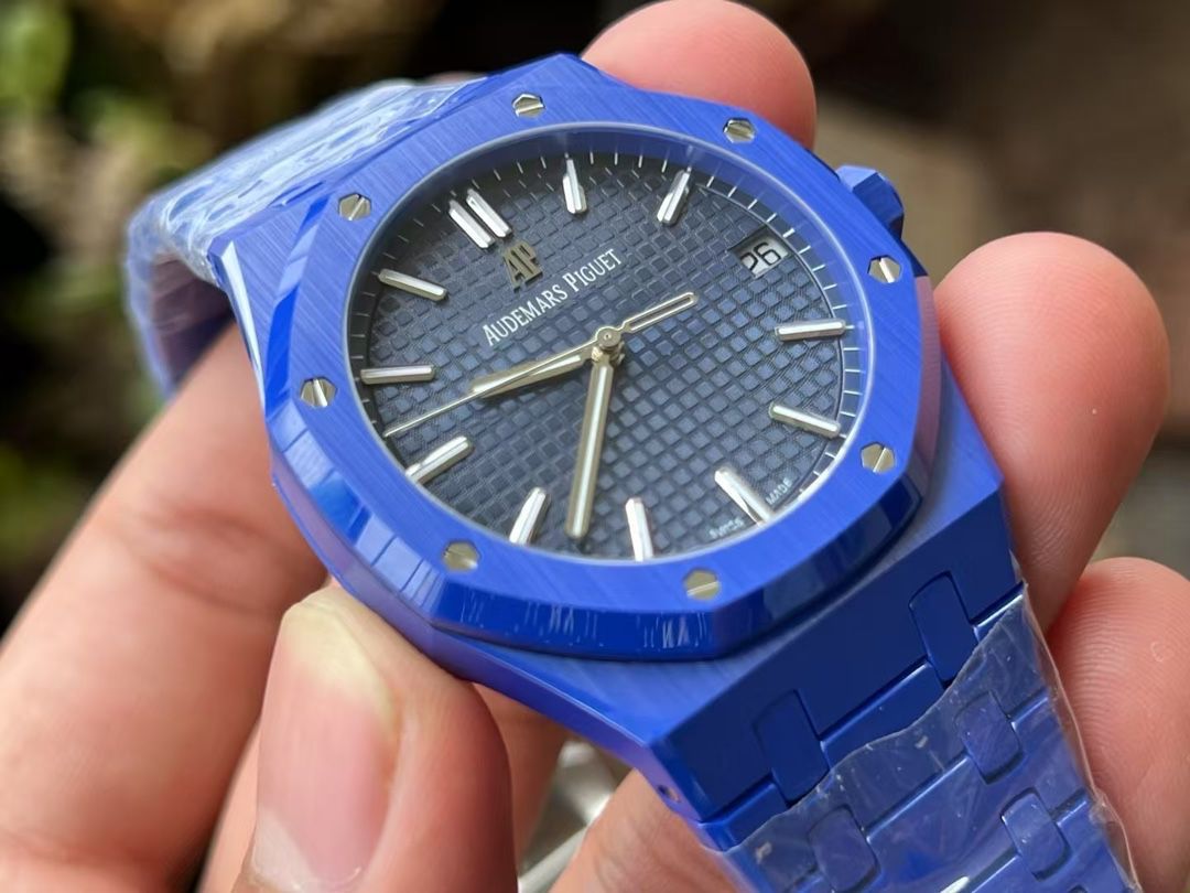 APS new product Audemars Piguetcal.4302 Customized movement 15500 100% ceramic style  watch newest  arrival  / AP322