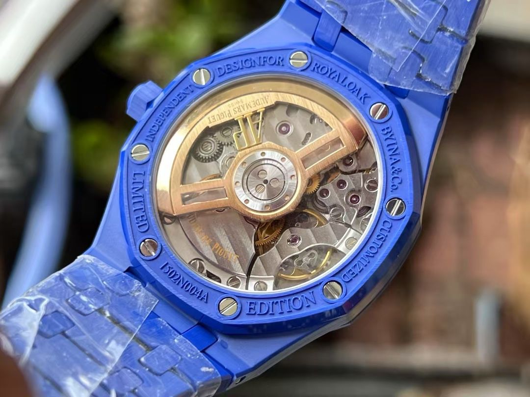 APS new product Audemars Piguetcal.4302 Customized movement 15500 100% ceramic style  watch newest  arrival  / AP322