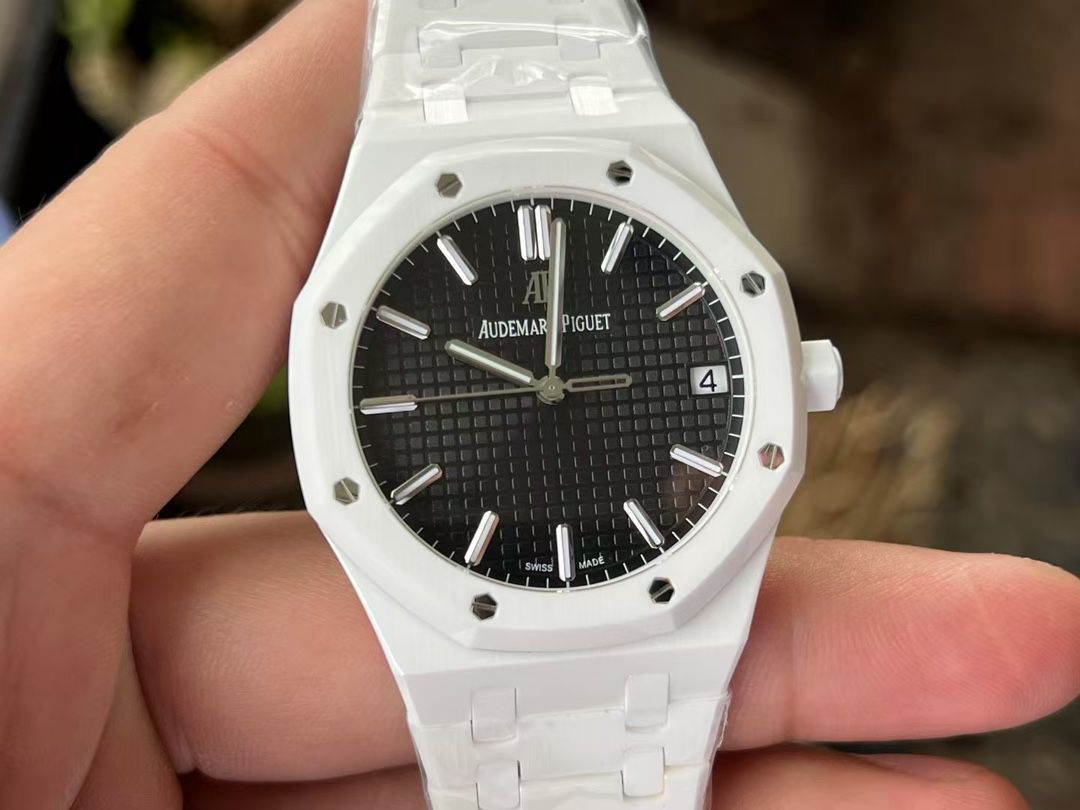 APS new product Audemars Piguetcal.4302 Customized movement 15500 100% ceramic style  watch newest  arrival  / AP322