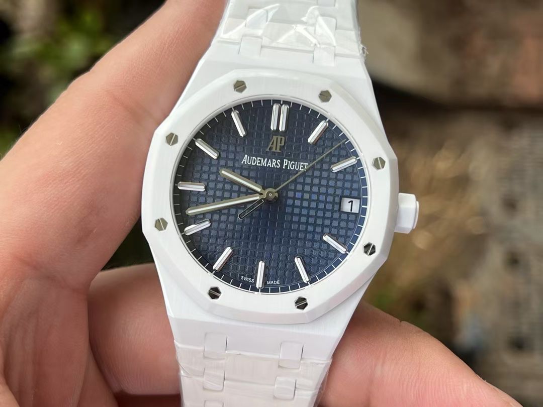 APS new product Audemars Piguetcal.4302 Customized movement 15500 100% ceramic style  watch newest  arrival  / AP322