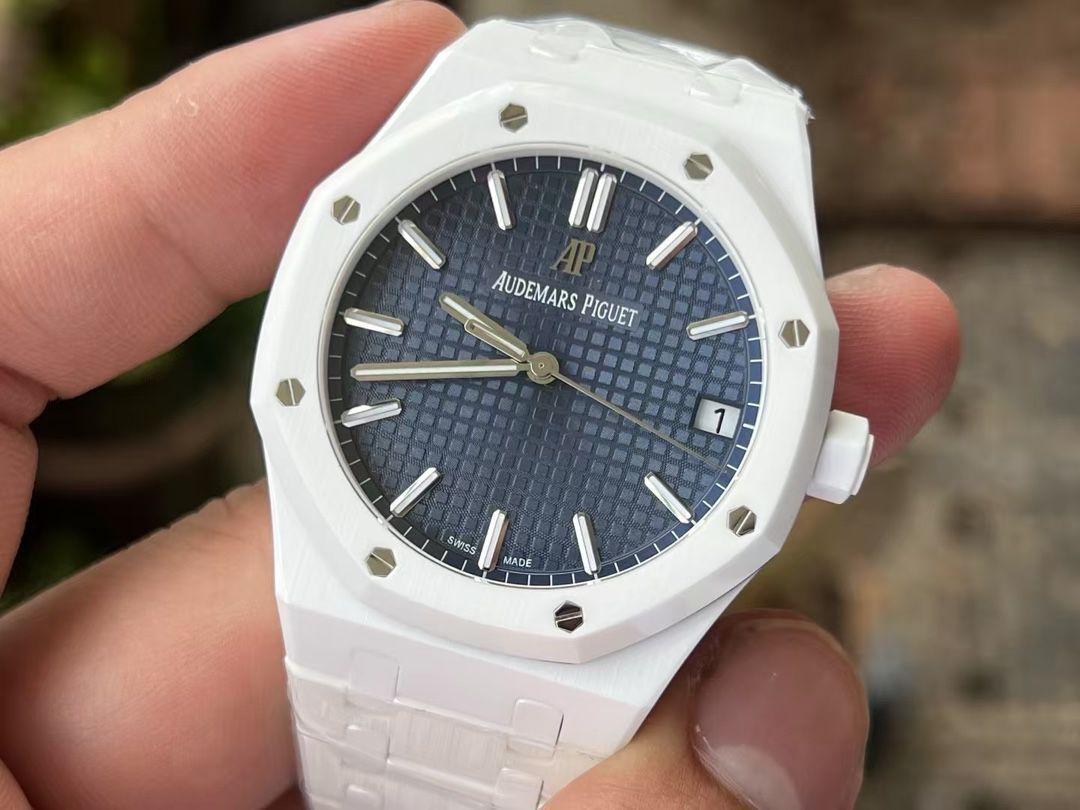 APS new product Audemars Piguetcal.4302 Customized movement 15500 100% ceramic style  watch newest  arrival  / AP322