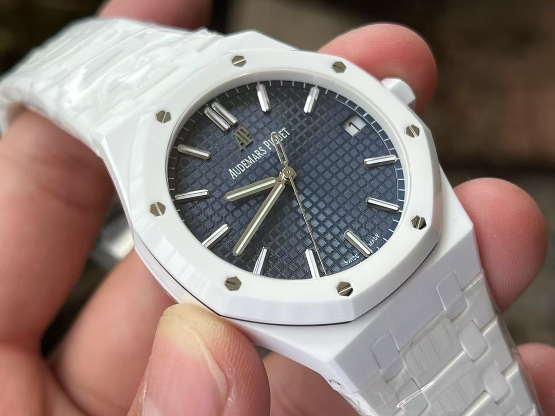 APS new product Audemars Piguetcal.4302 Customized movement 15500 100% ceramic style  watch newest  arrival  / AP322