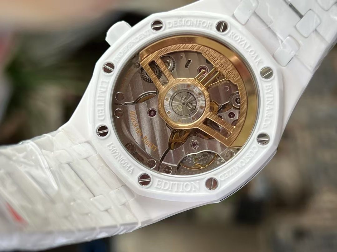 APS new product Audemars Piguetcal.4302 Customized movement 15500 100% ceramic style  watch newest  arrival  / AP322