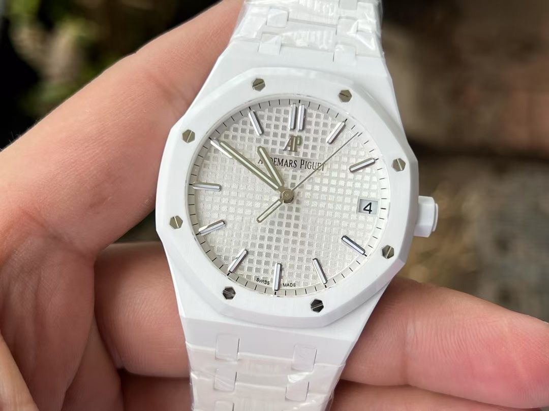 APS new product Audemars Piguetcal.4302 Customized movement 15500 100% ceramic style  watch newest  arrival  / AP322