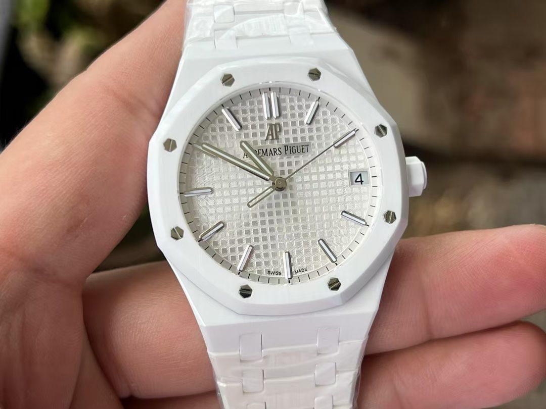 APS new product Audemars Piguetcal.4302 Customized movement 15500 100% ceramic style  watch newest  arrival  / AP322