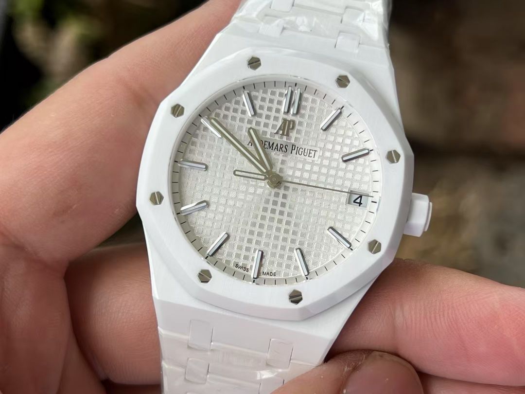 APS new product Audemars Piguetcal.4302 Customized movement 15500 100% ceramic style  watch newest  arrival  / AP322