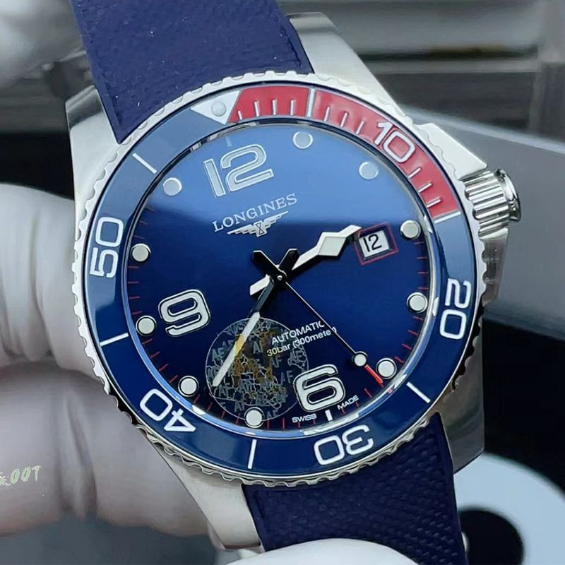 AF Longines Concas  Quarter Red  41 mm 