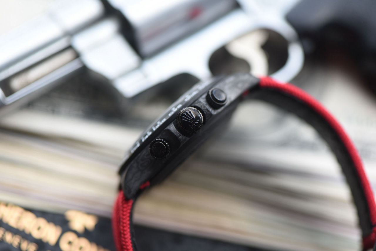  industry Highest Version Diw  Customized version ROLEX  Daytona  replica imitation  watch complete carbon fiber case  / R929