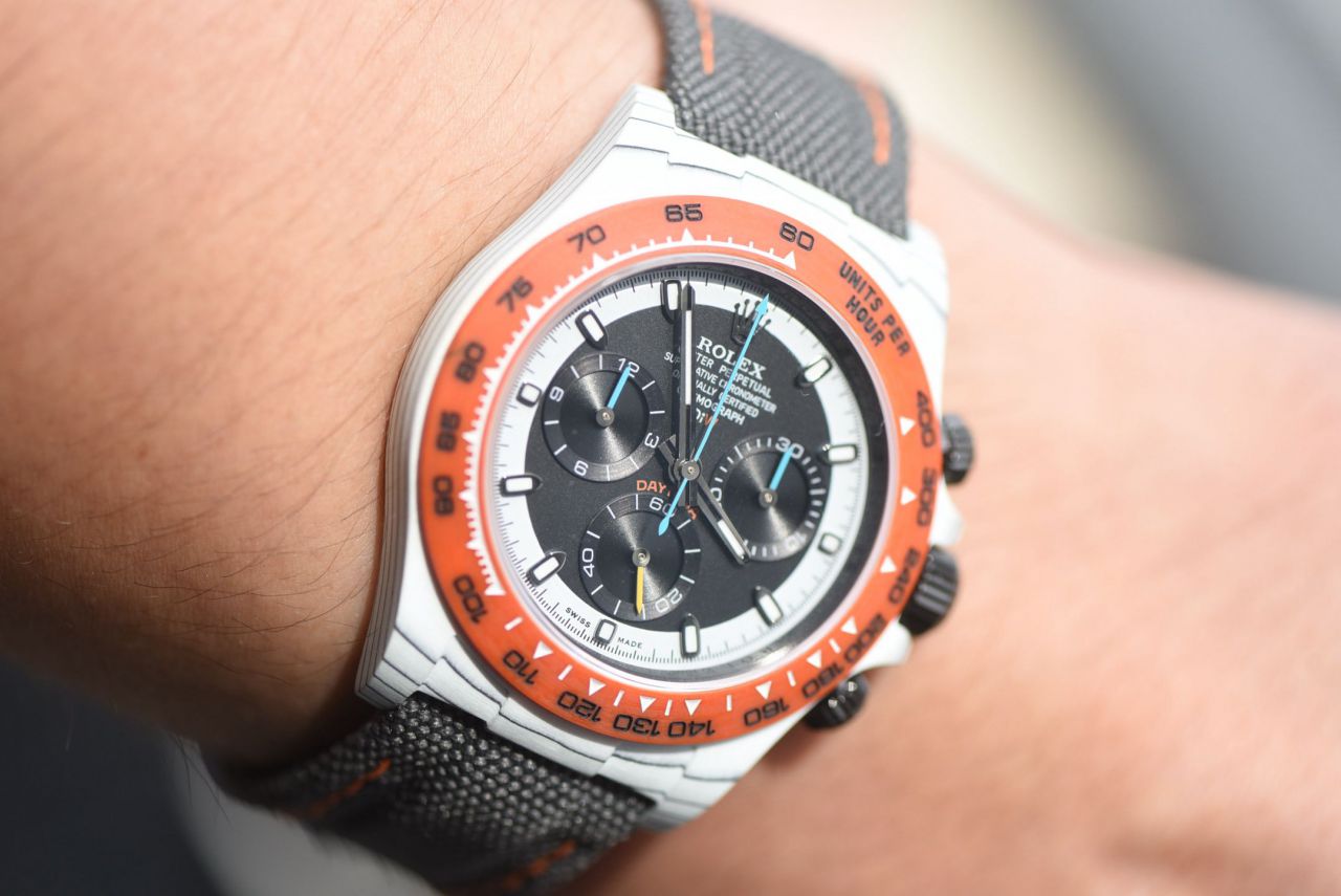  industry Highest Version Diw  Customized version ROLEX  Daytona  replica imitation  watch complete carbon fiber case  / R929