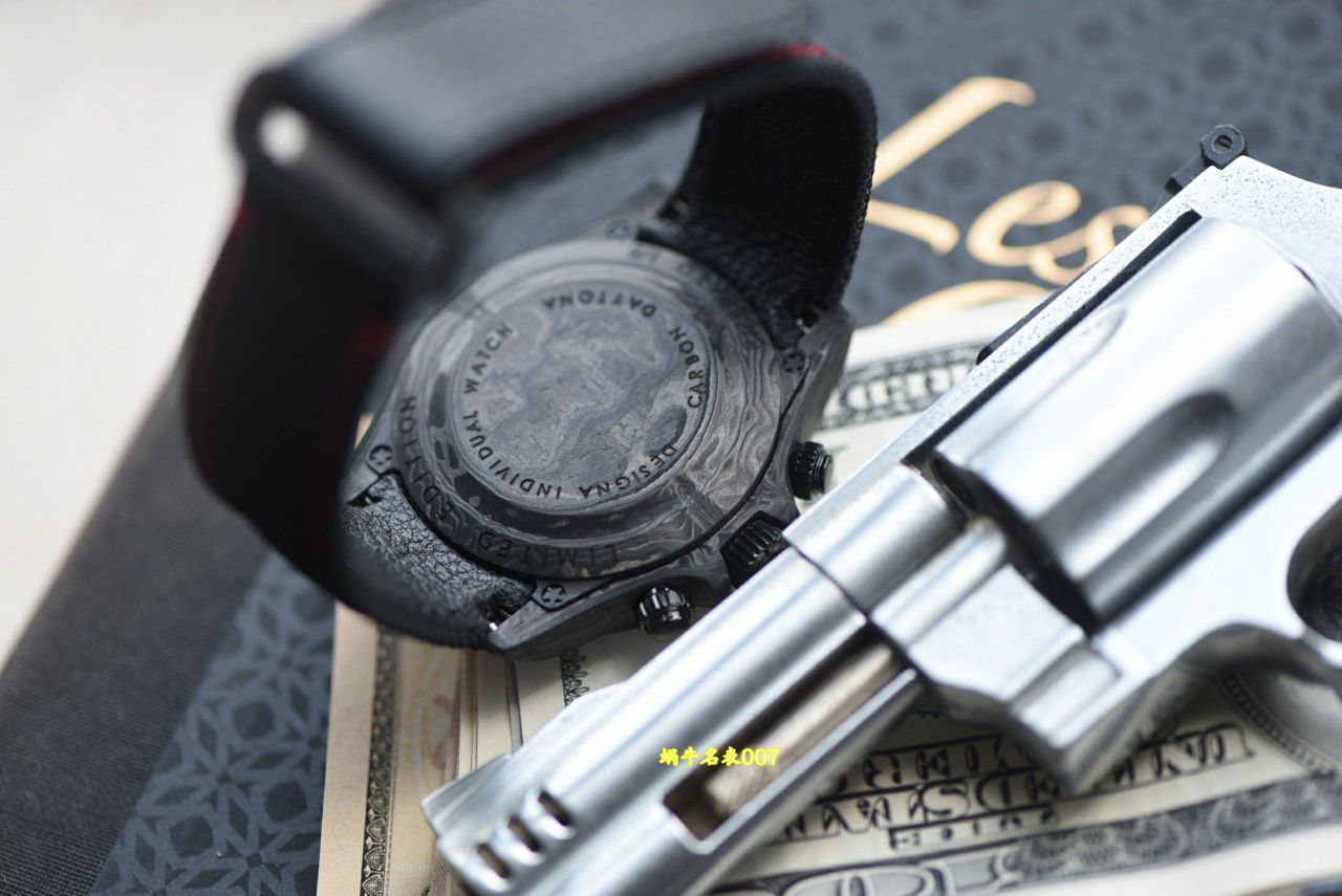 N Factory  industry Highest Version Diw  Customized version ROLEX  Daytona  complete carbon fiber case  watches  / R988