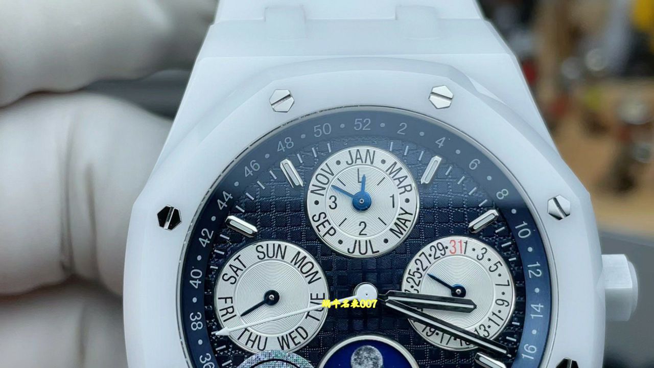 APS Audemars Piguet replica  watch Royal Oak  Perpetual calendar 26579CB.OO.1225CB.01 watches  / AP329