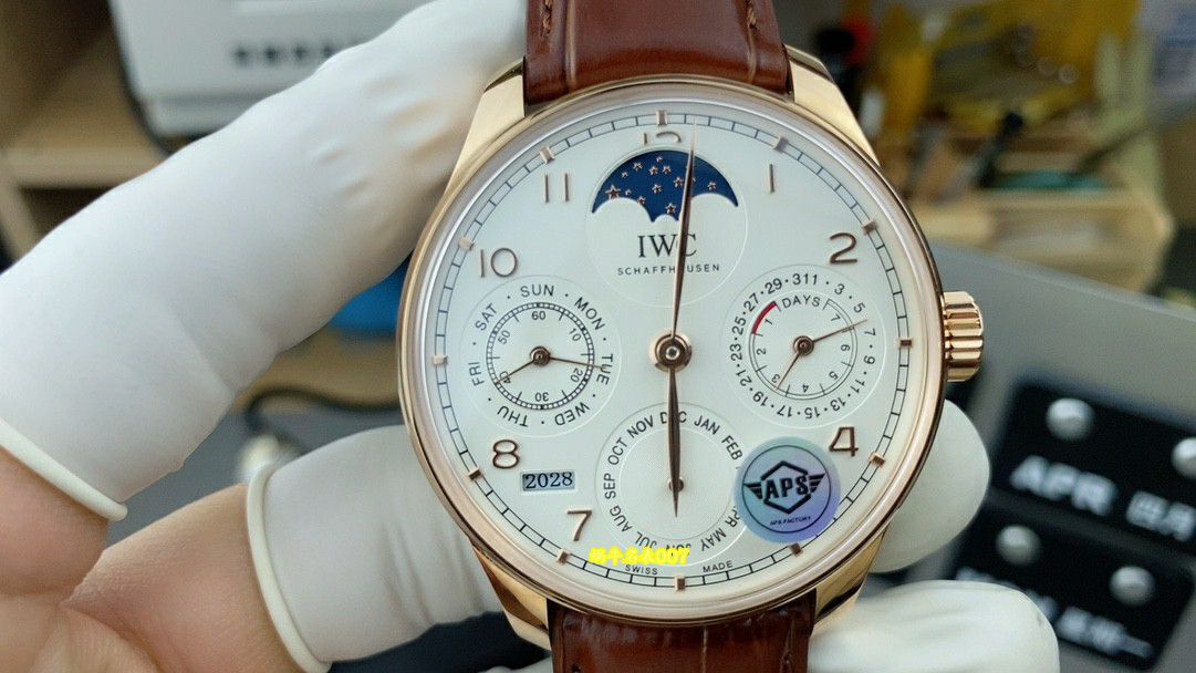 APSIWC Perpetual calendar TOP replica  watch Portugal  series IW503404 watches  / WG662