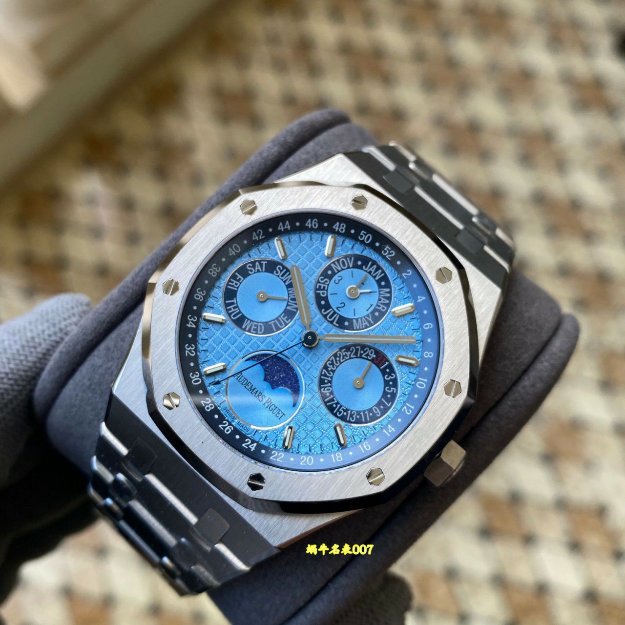 APS Audemars Piguet Royal Oak  series  Perpetual calendar 26574PT.OO.1220PT.01 watches  / AP330