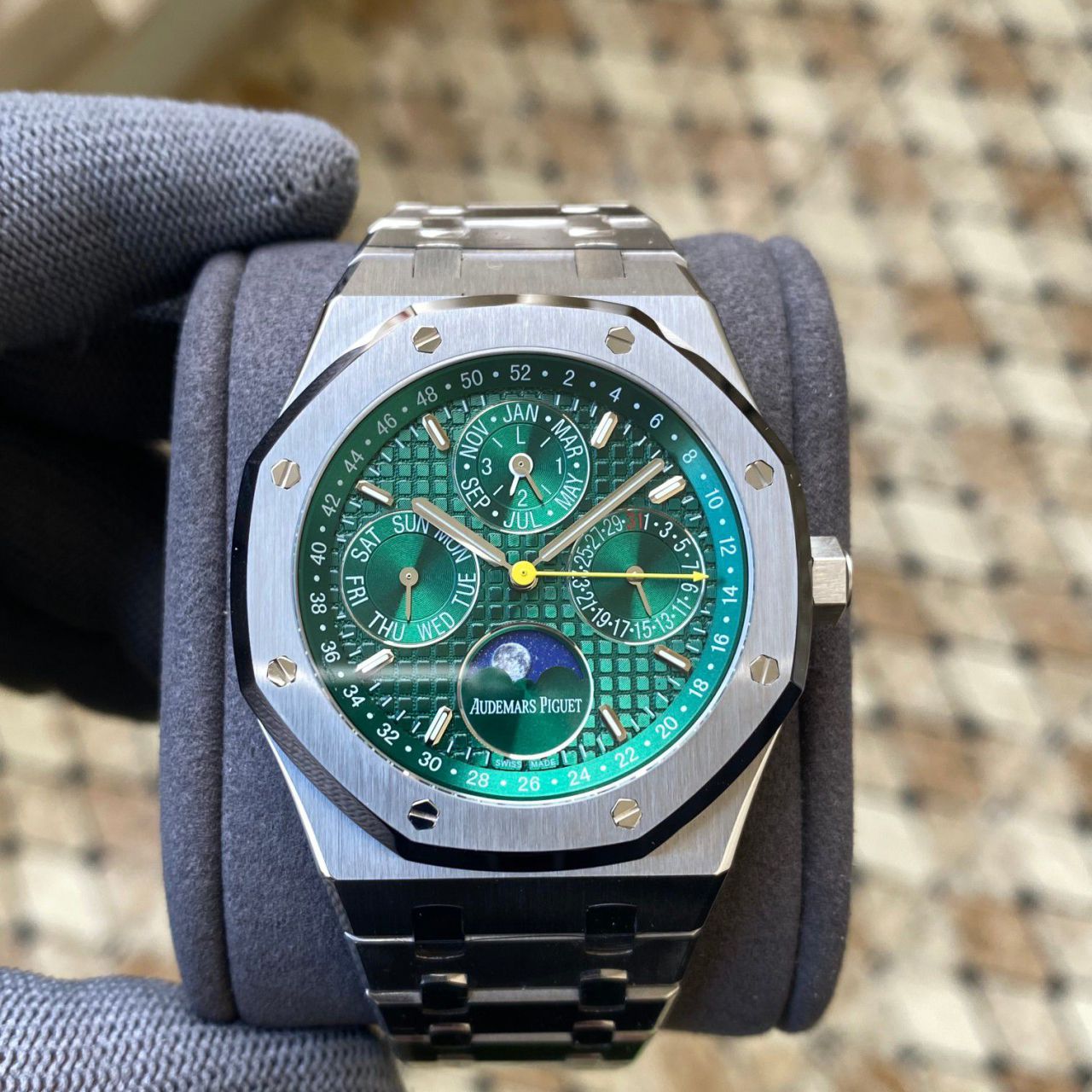 APS Perpetual calendar Audemars Piguet replica  watch Royal Oak  series 26606ST.OO.1220ST.01 watches 