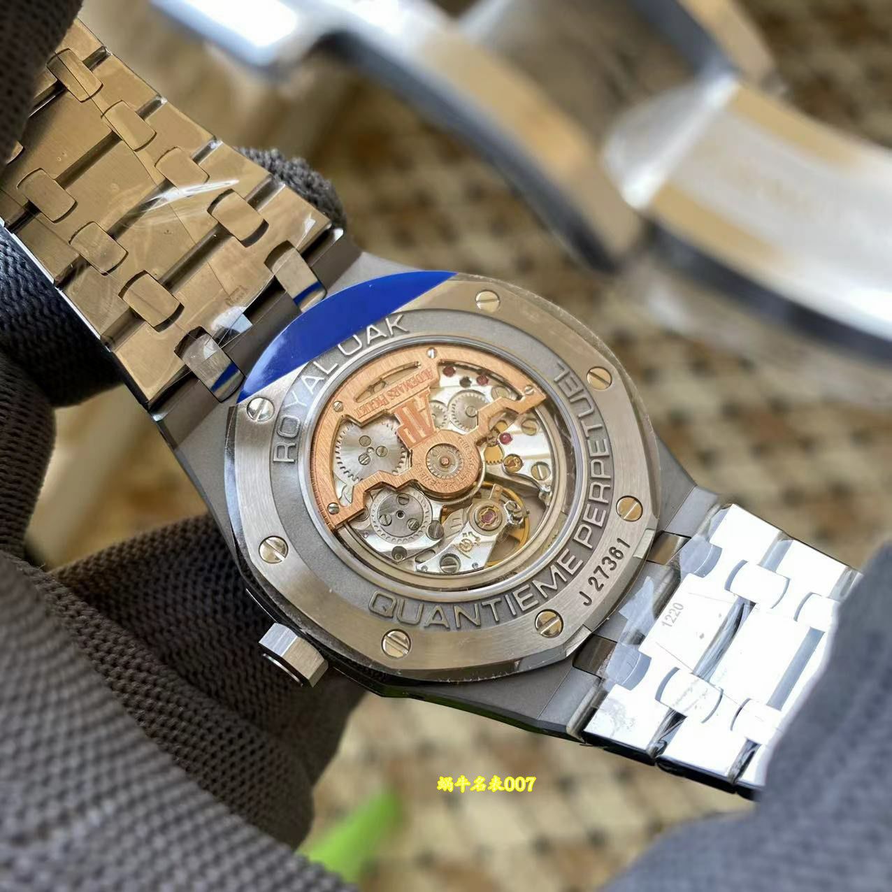 APS Factory Audemars Piguet Royal Oak  series  Perpetual calendar 26574BC.GG.1224BC.01 watches  / AP352