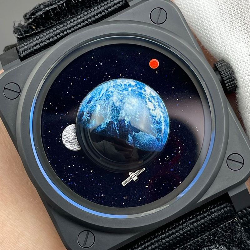 M+太空朋 gram  Bell & Ross INSTRUMENTS series BR03A-EMM-CE/SRB watches 