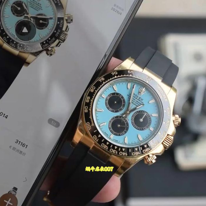  Video review  Matching weight version 162g Rolex Daytona  series M126518LN-0014 watches 