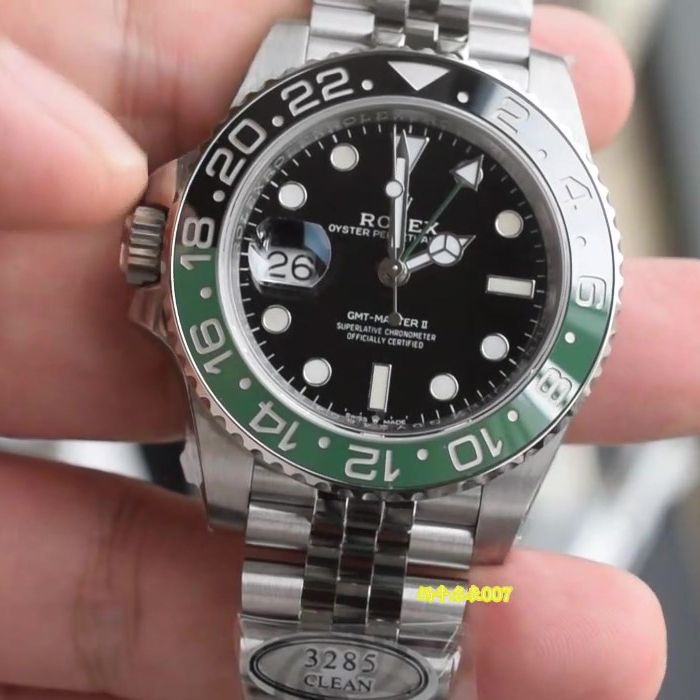  Video review clean Factory Rolex GMT-Master m126720vtnr-0002 Left-handed Sprite Circle  watch