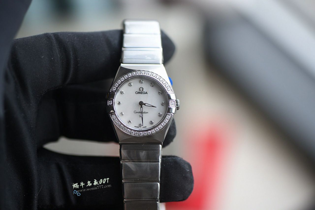  Video review AS Latest Omega  quartz movement   Women  watches  constellation  series 28mm / VS831