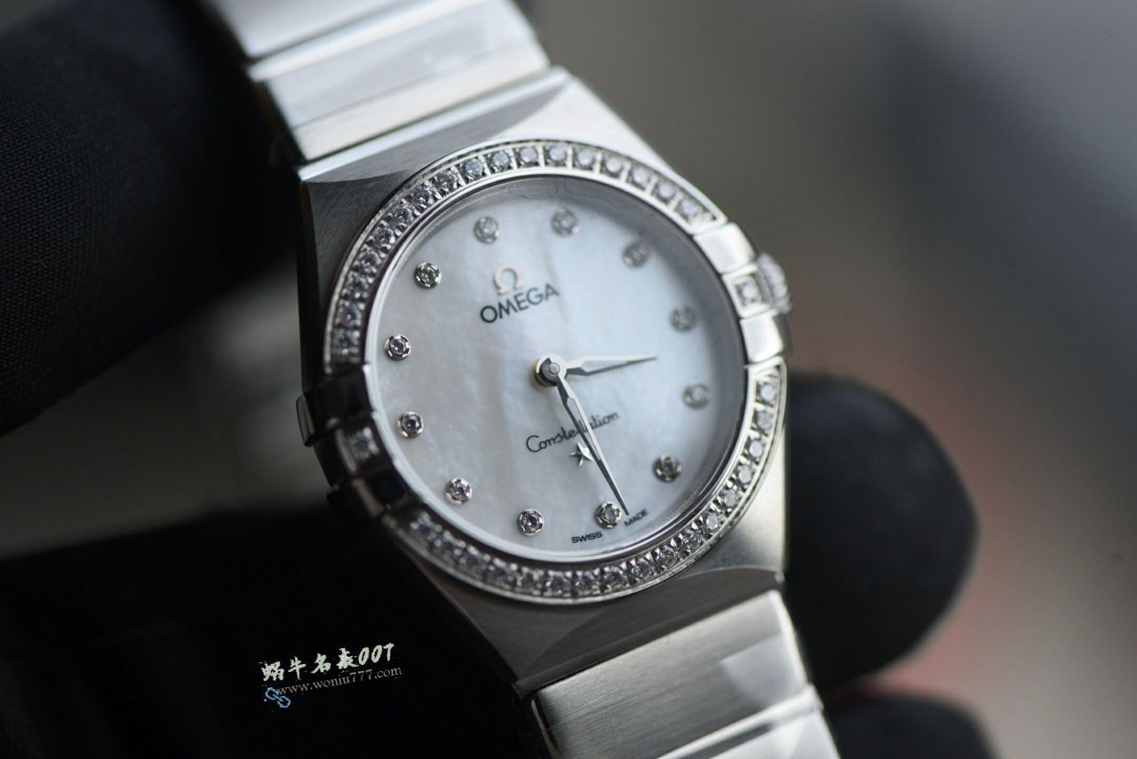  Video review AS Latest Omega  quartz movement   Women  watches  constellation  series 28mm / VS831