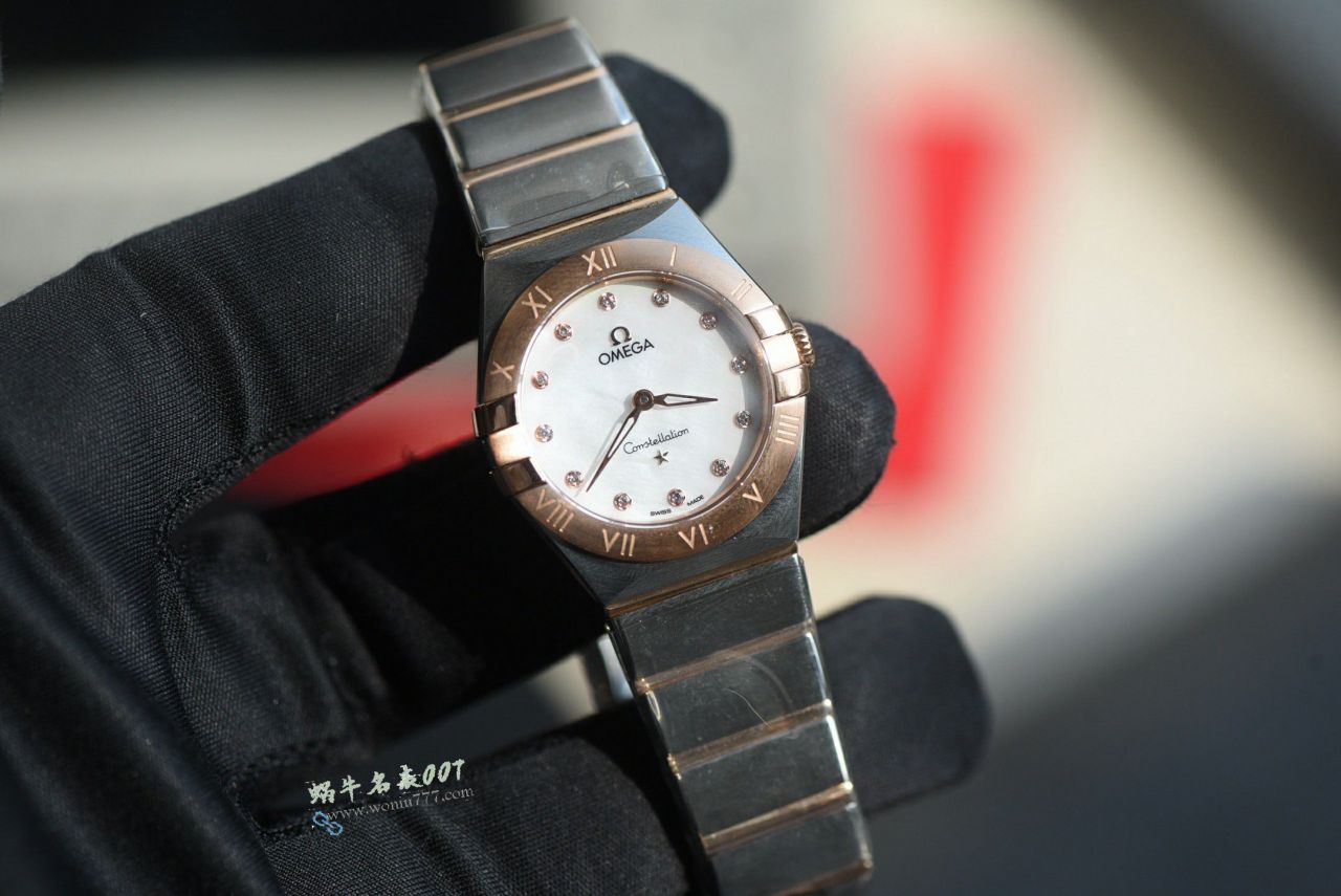  Video review AS Latest Omega  quartz movement   Women  watches  constellation  series 28mm / VS831