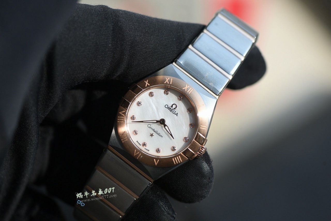  Video review AS Latest Omega  quartz movement   Women  watches  constellation  series 28mm / VS831