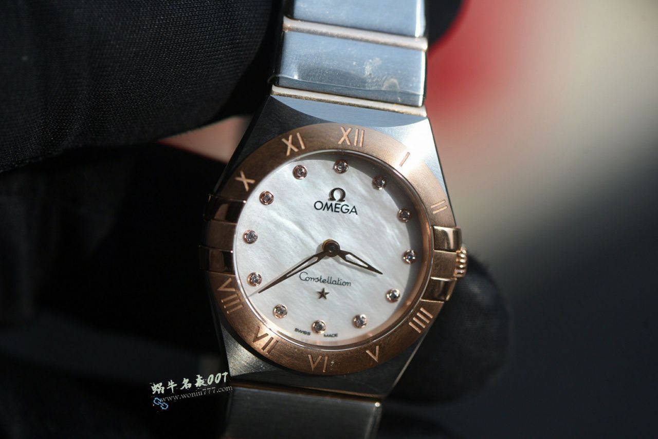  Video review AS Latest Omega  quartz movement   Women  watches  constellation  series 28mm / VS831