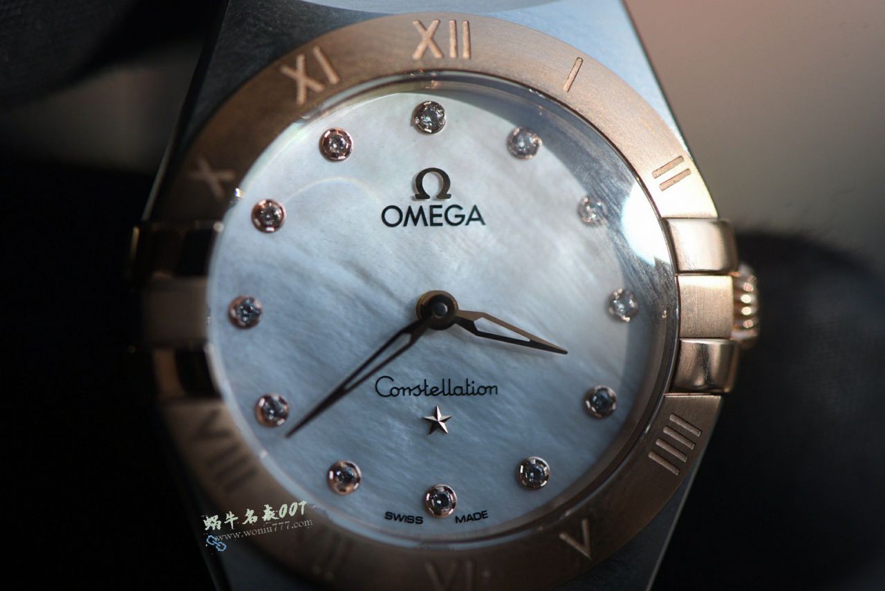  Video review AS Latest Omega  quartz movement   Women  watches  constellation  series 28mm / VS831