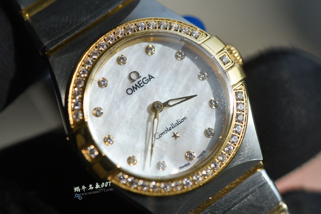  Video review AS Latest Omega  quartz movement   Women  watches  constellation  series 28mm / VS831