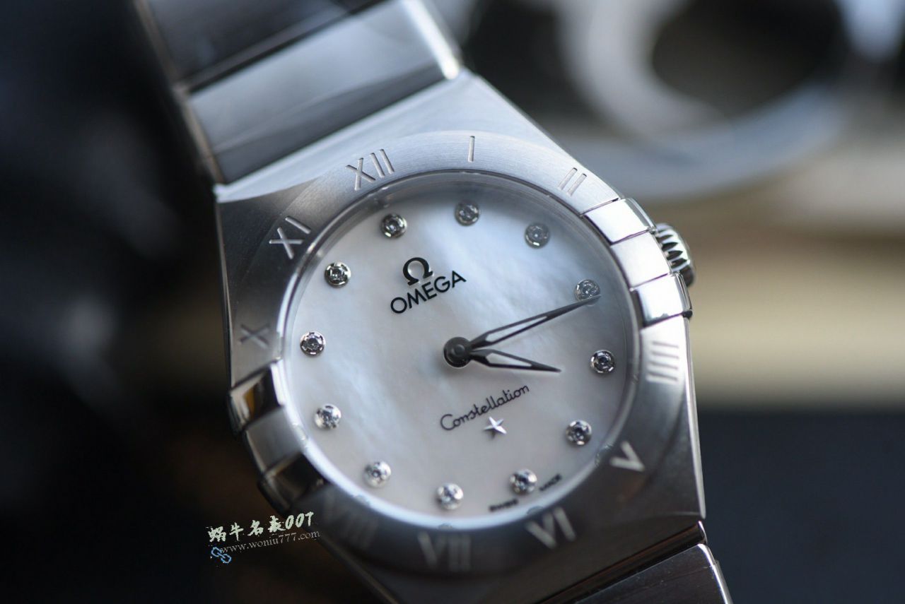  Video review AS Latest Omega  quartz movement   Women  watches  constellation  series 28mm / VS831