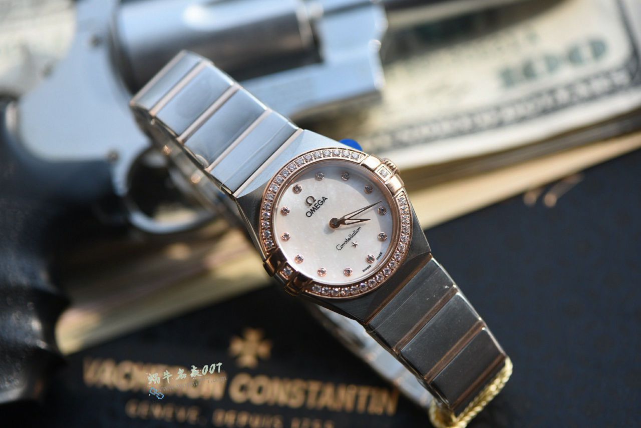  Video review AS Latest Omega  quartz movement   Women  watches  constellation  series 28mm / VS831