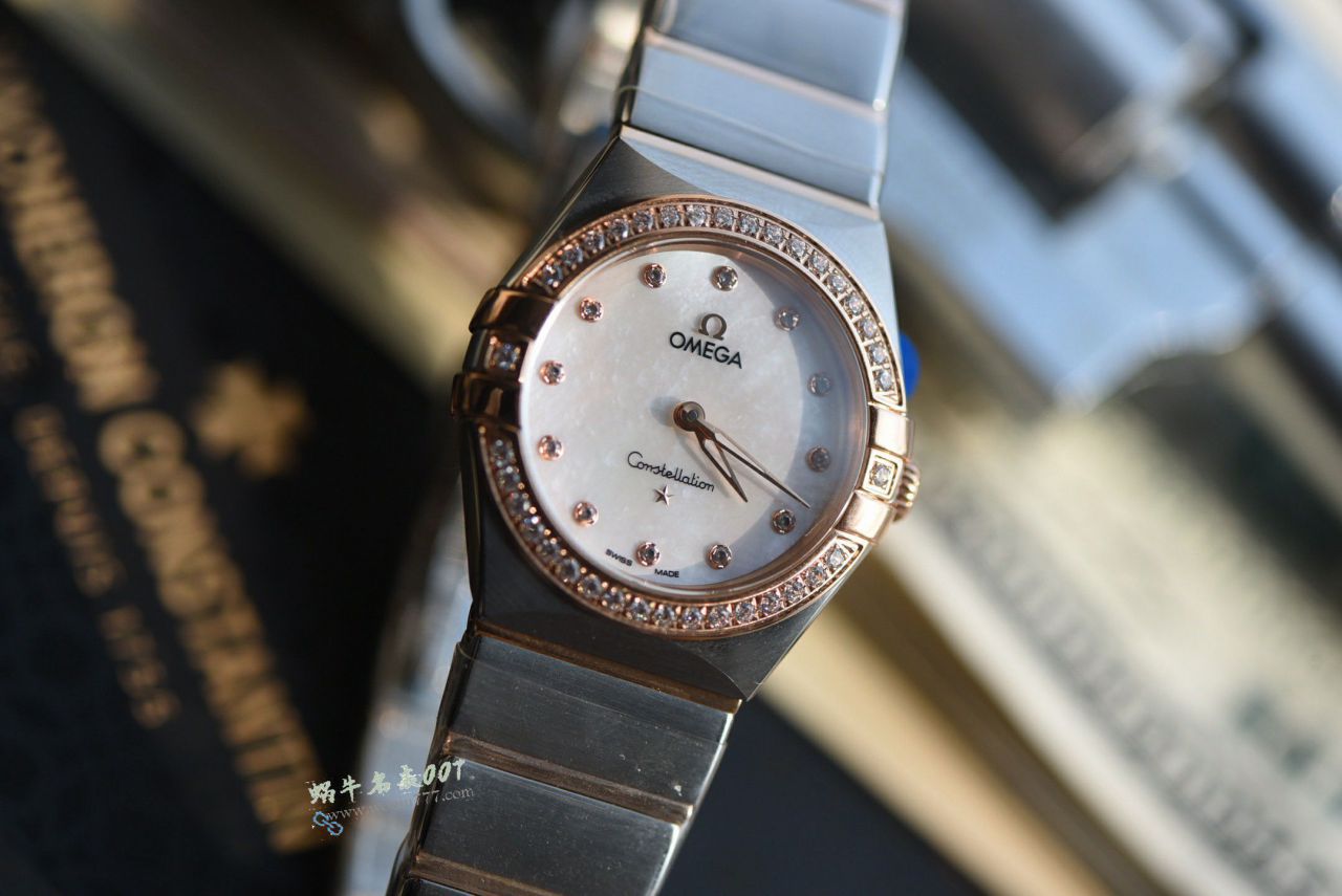  Video review AS Latest Omega  quartz movement   Women  watches  constellation  series 28mm / VS831
