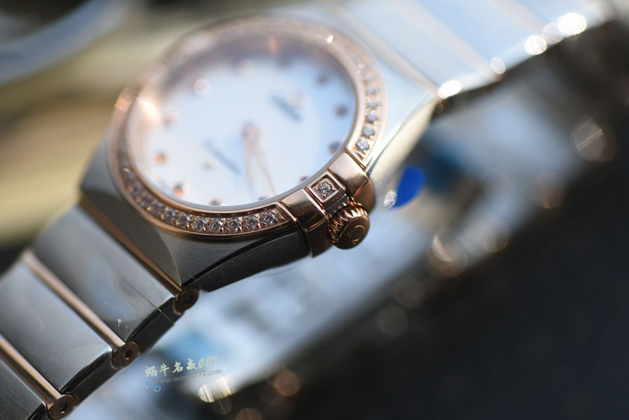  Video review AS Latest Omega  quartz movement   Women  watches  constellation  series 28mm / VS831