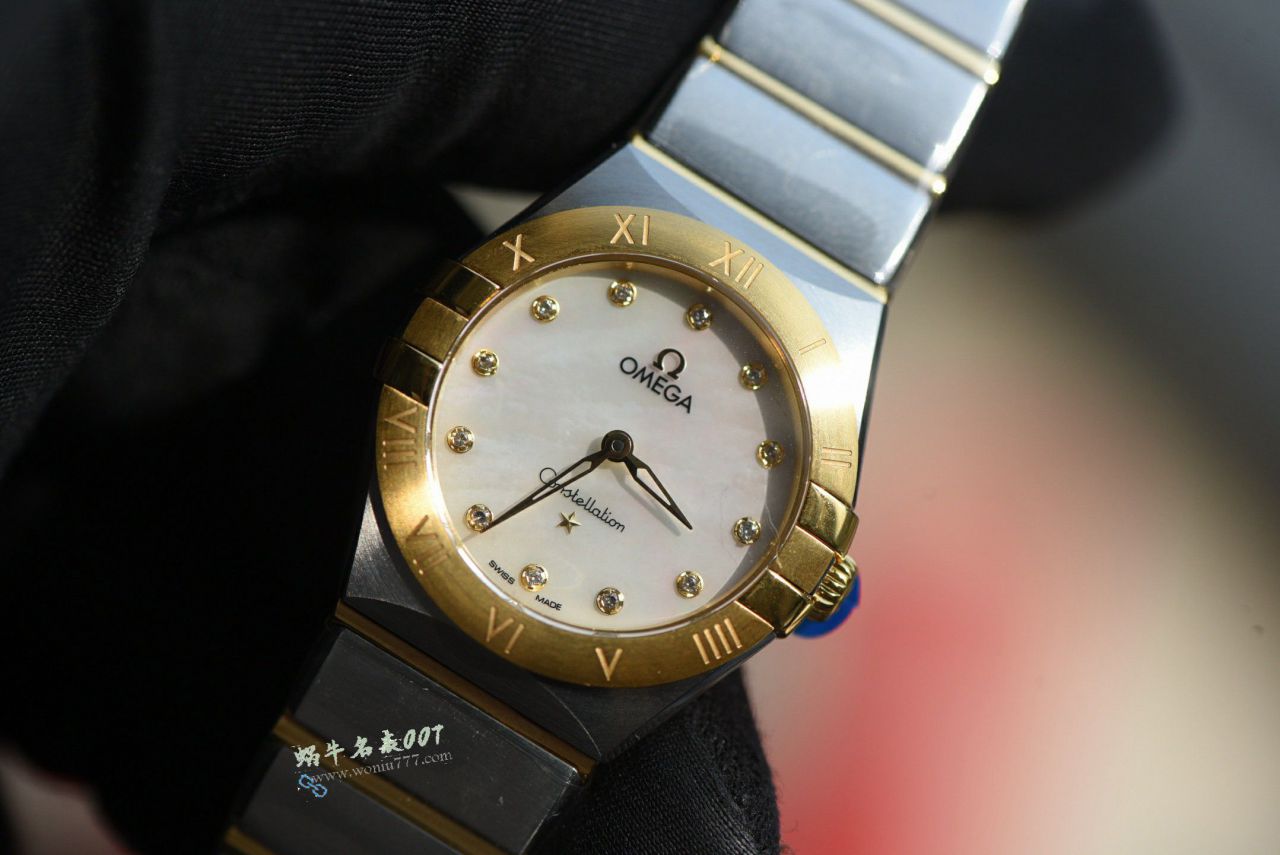  Video review AS Latest Omega  quartz movement   Women  watches  constellation  series 28mm / VS831