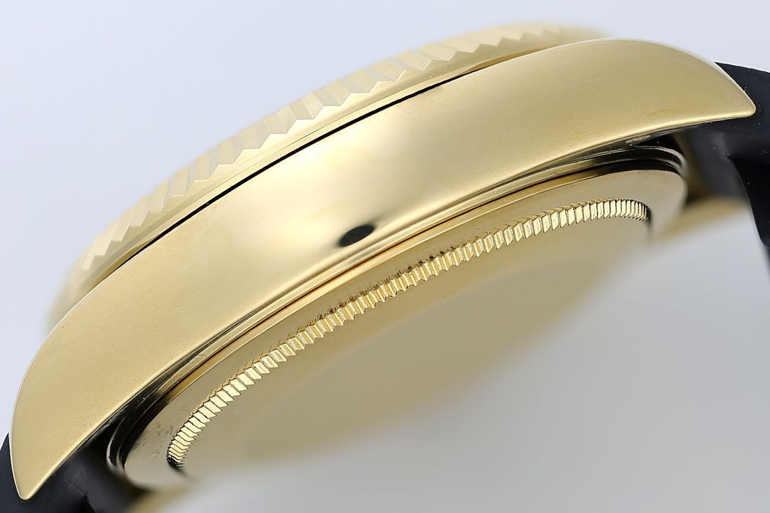 ZF Skywalker ROLEXRolexSky-Dweller  Matching weight version  Rose gold green face small quantity arrival  / R997