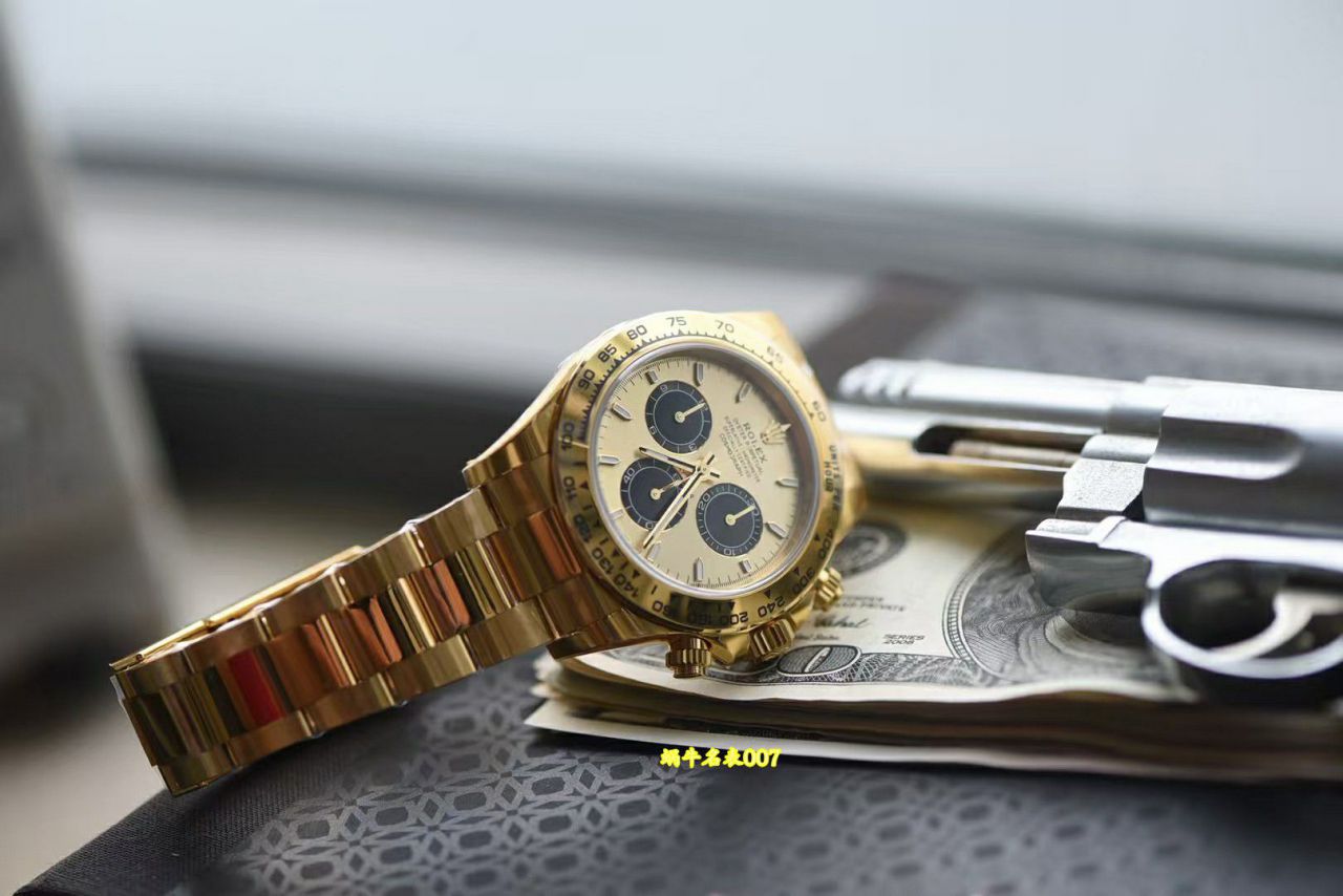  Video review VS Rolex Daytona  super  Matching weight version  Golden Panda Eyes m126508-0004 watches  / R998
