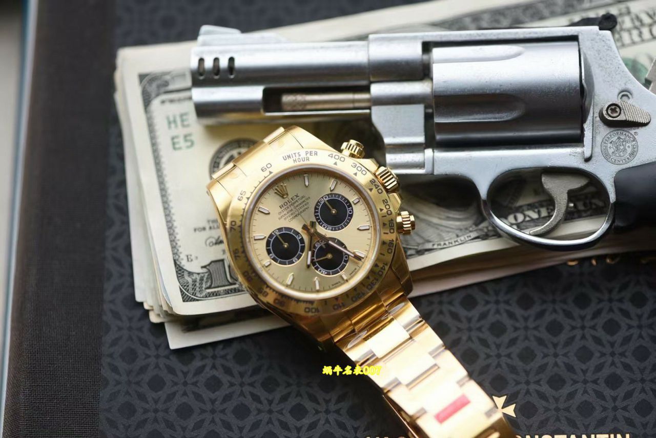  Video review VS Rolex Daytona  super  Matching weight version  Golden Panda Eyes m126508-0004 watches  / R998