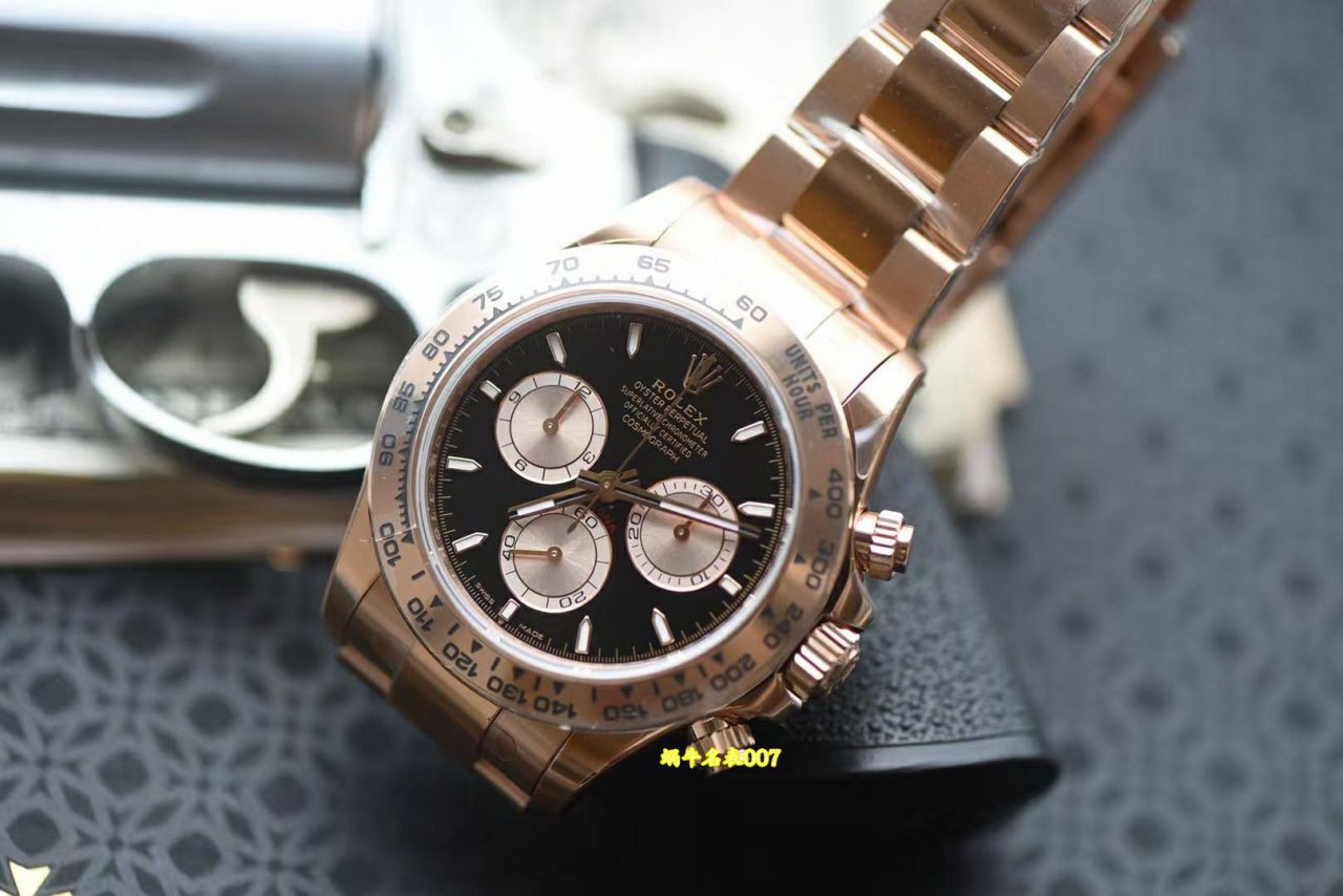 VS Rolex Daytona  series TOP replica  Matching weight version m126505-0001 watches  / R999