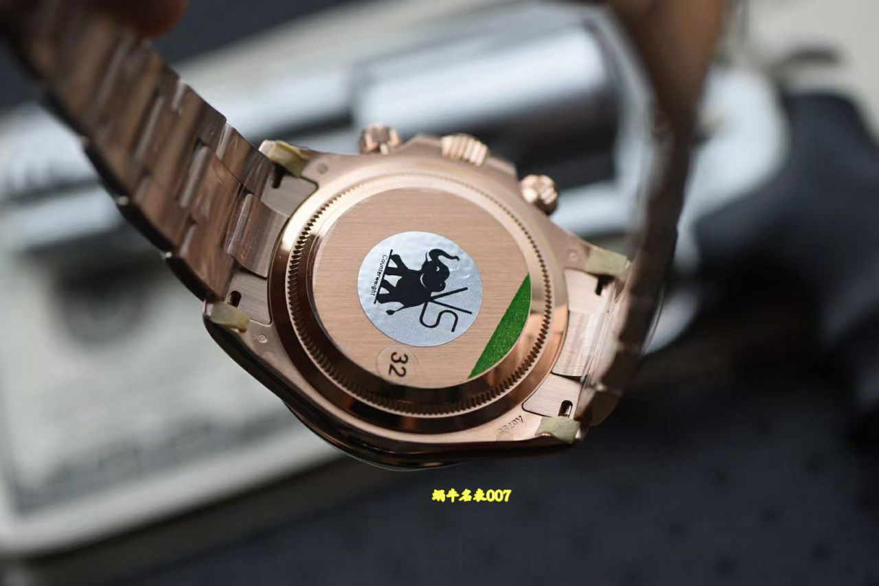 VS Rolex Daytona  series TOP replica  Matching weight version m126505-0001 watches  / R999