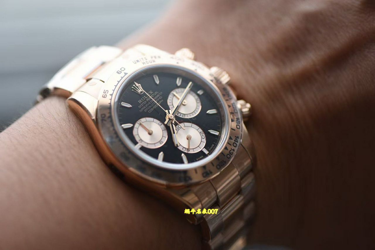 VS Rolex Daytona  series TOP replica  Matching weight version m126505-0001 watches  / R999