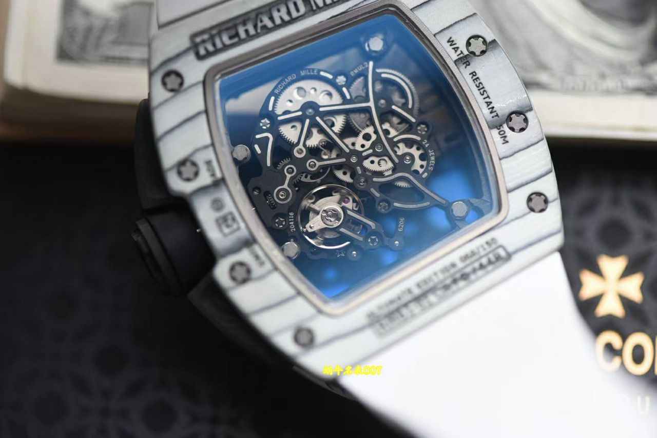  Video review  Ultra-high-end  Customized  Version Richard MillerRichard  Miller RM061 RM 61-01 VAUCHER  movement  / RM 61-01VAD