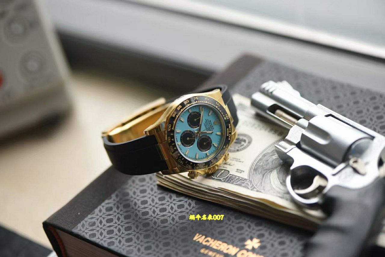  Video review  Matching weight version 162g Rolex Daytona  series M126518LN-0014 watches  / R992